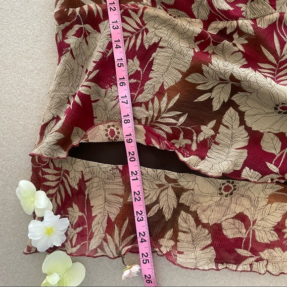 Nine West Silk Surplice Sleeveless Top 14 - Picture 10 of 10